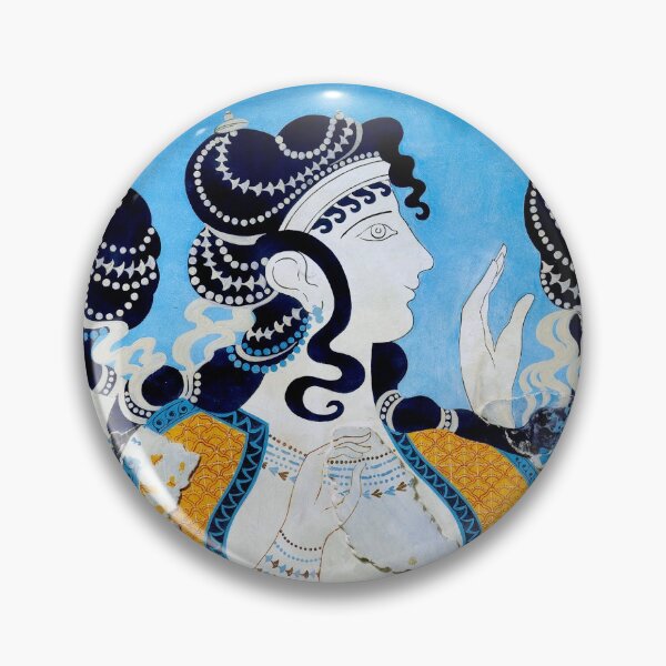 Item preview, Damas en fresco azul designed and sold by Weston Westmoreland.