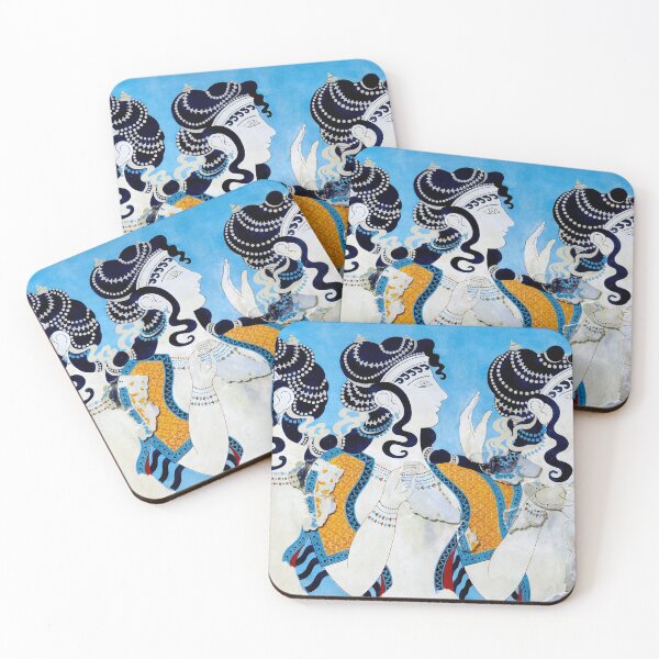 Item preview, Damas en fresco azul designed and sold by Weston Westmoreland.