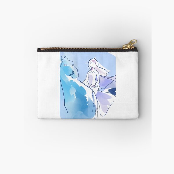 Item preview, Light soothing pastel watercolor fine line-art illustration frozen 2 elsa nokk fanart portrait designed and sold by cultfavourite.