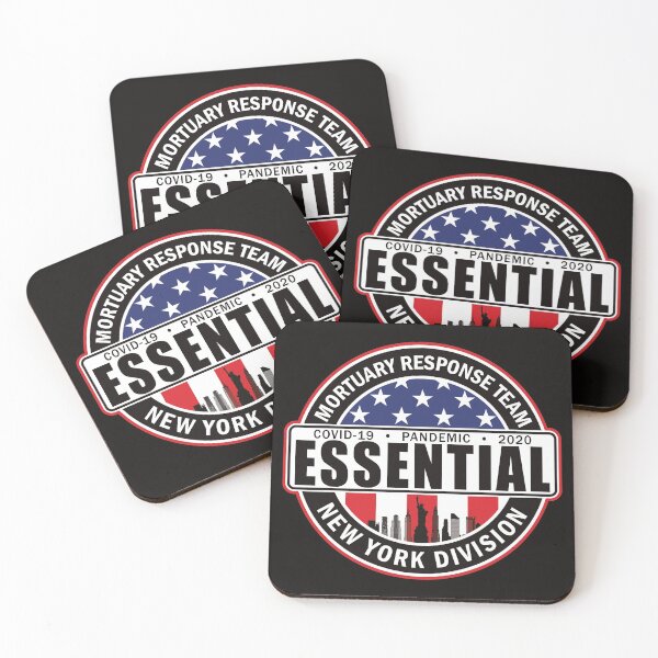 Item preview, New York Essential Mortuary Response Team 2020 designed and sold by NoBonesLife.