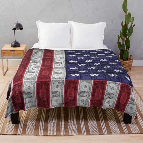 Item preview, Capitalism American Flag Illustration - United States USA Money Pop Art designed and sold by NLopezArt.