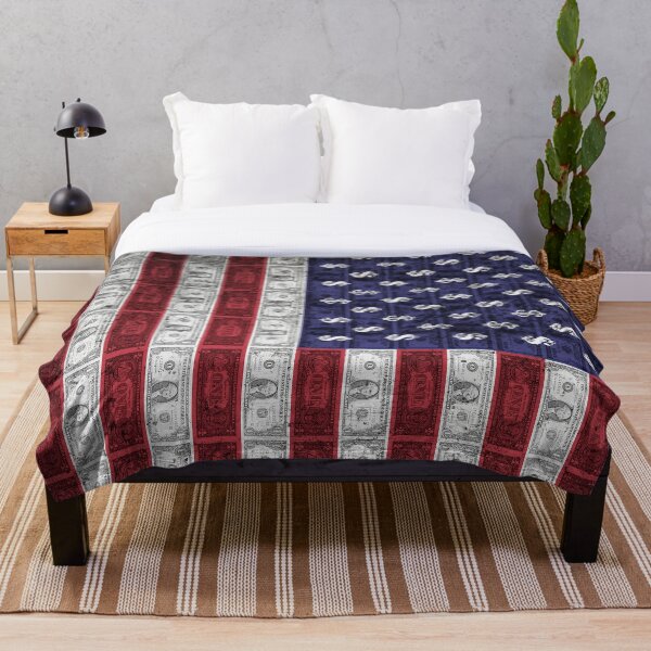 Item preview, Capitalism American Flag Illustration - United States USA Money Pop Art designed and sold by NLopezArt.