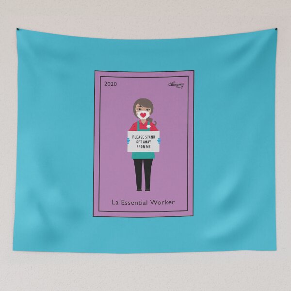 Item preview, La Essential Worker 2020 designed and sold by Viridiana Osio.