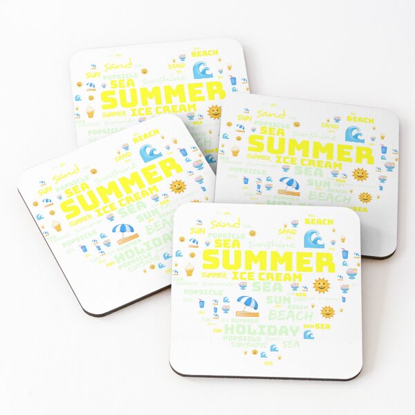 Item preview, Summer ice cream sun beach  designed and sold by Bakr122.