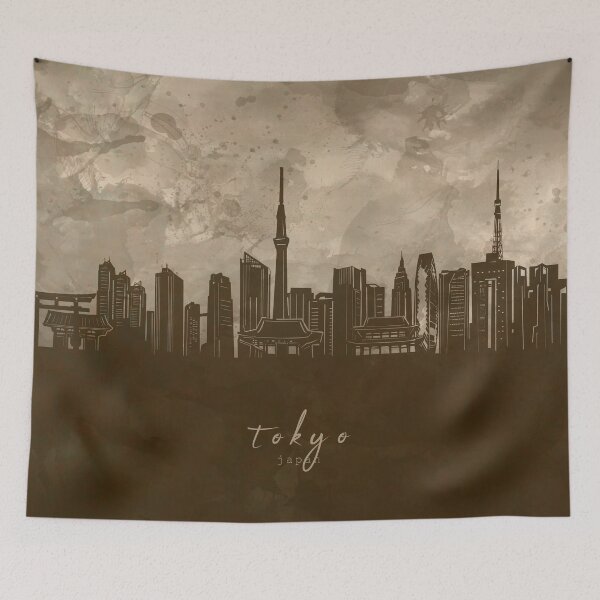 Item preview, tokyo skyline designed and sold by BekimART2.