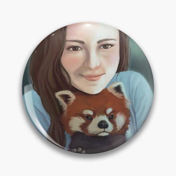 Item preview, Red Panda Hug designed and sold by Adrienn Ecsedi.