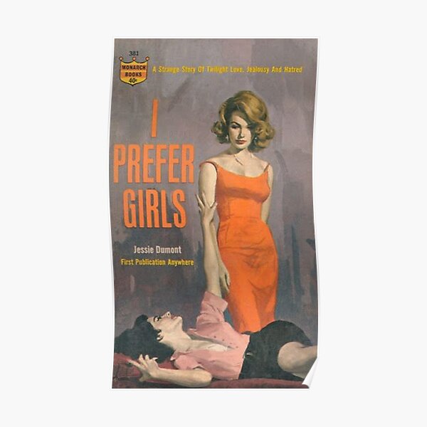 i prefer girls Poster