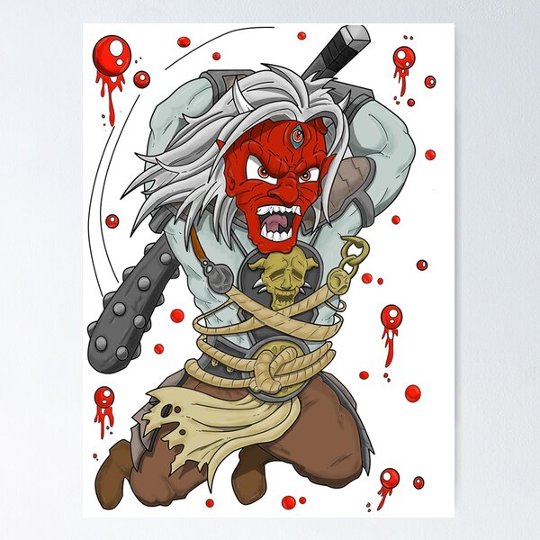Item preview, Japanese warrior by patrick olsen designed and sold by Patrick  Olsen.