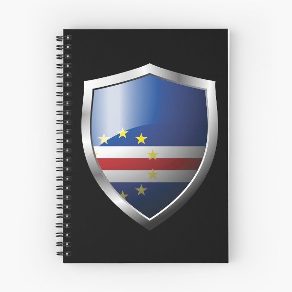 Item preview, Strong Cabo Verde  Flag Shield Country designed and sold by HelloFromAja.