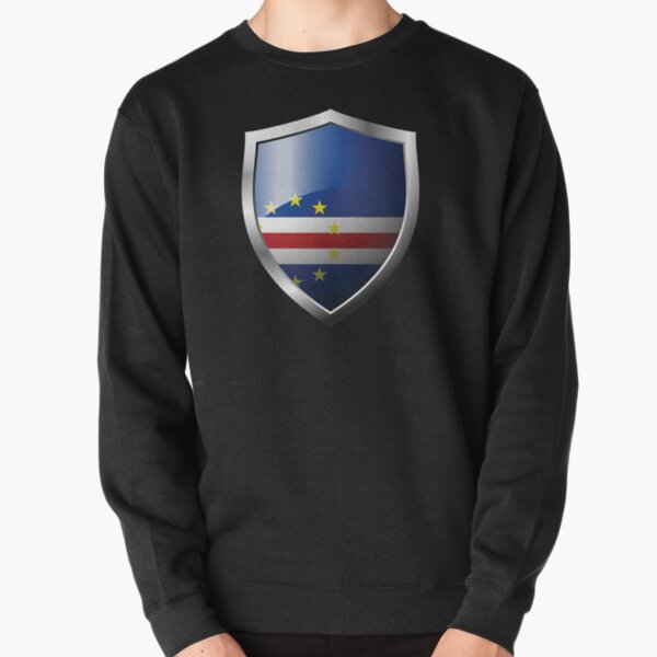 Drapeau du Cabo Verde fort Bouclier Pays Sweatshirt épais