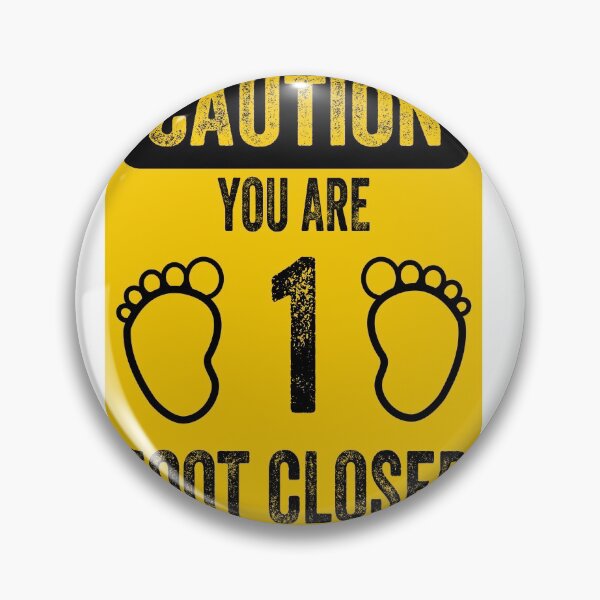 Item preview, caution saty 6 feet away designed and sold by ArrigoLazzaro.