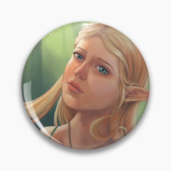 Item preview, Charlotte - Fantasy Elf Portrait designed and sold by Adrienn Ecsedi.