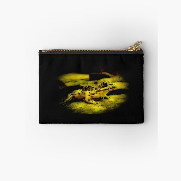 Item preview, Frog On A Rock With A Leaf On It's Nose designed and sold by Capuletdesigns.