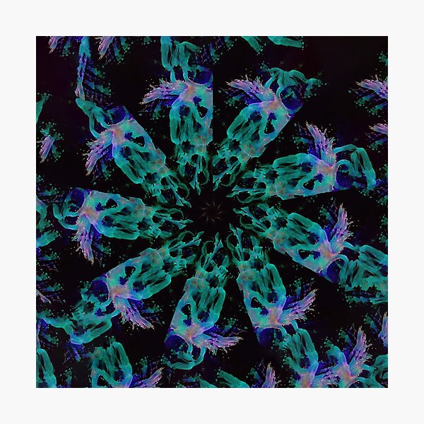 WDVs - April 10th 2020 at 5.05.11 PM Mandala Photographic Print