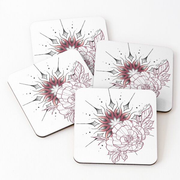 Item preview, Peony / Mandala designed and sold by Blacksting.