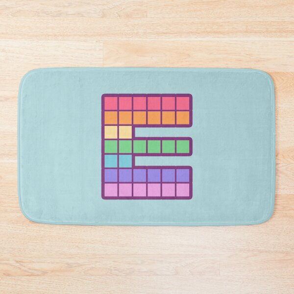 Item preview, E letter, alphabet, typography, font designed and sold by OkihanaShop.