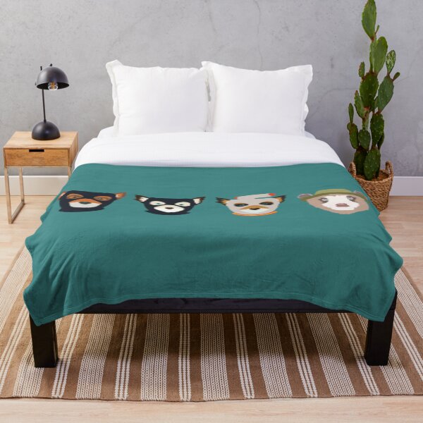 Fantastic Mr. Fox Throw Blanket