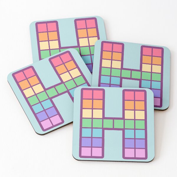 Item preview, H letter, alphabet, typography, font designed and sold by OkihanaShop.