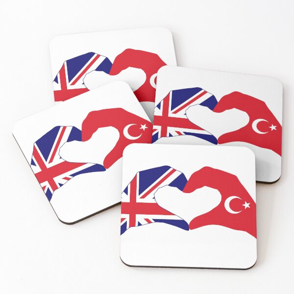 Artikelvorschau, We Heart UK & Türkei Patriot Flag Serie entworfen und verkauft von Carbon-Fibre Media.