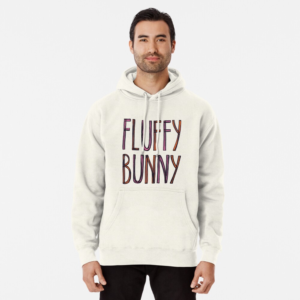 fluffy bunny hoodie