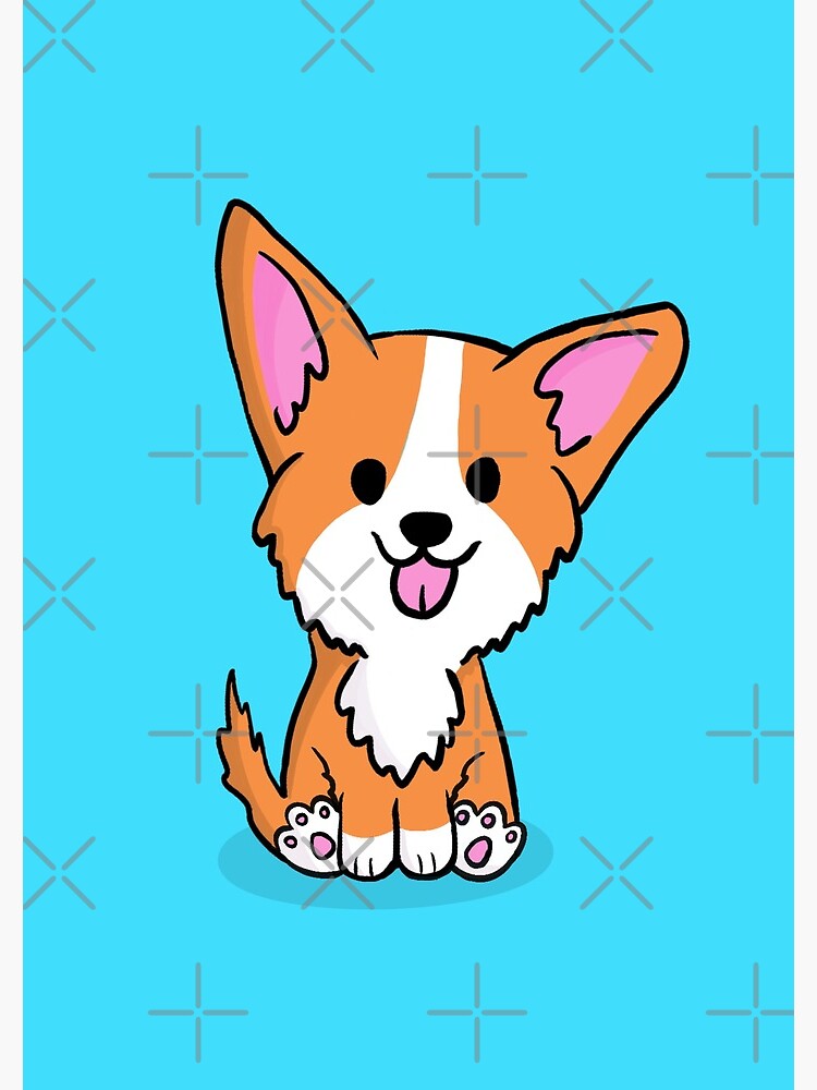 Corgi galés kawaii de RolmiArt