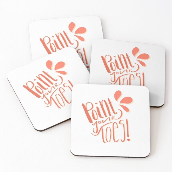 Item preview, Point your Toes! (in warm tones) designed and sold by Basil Lime.