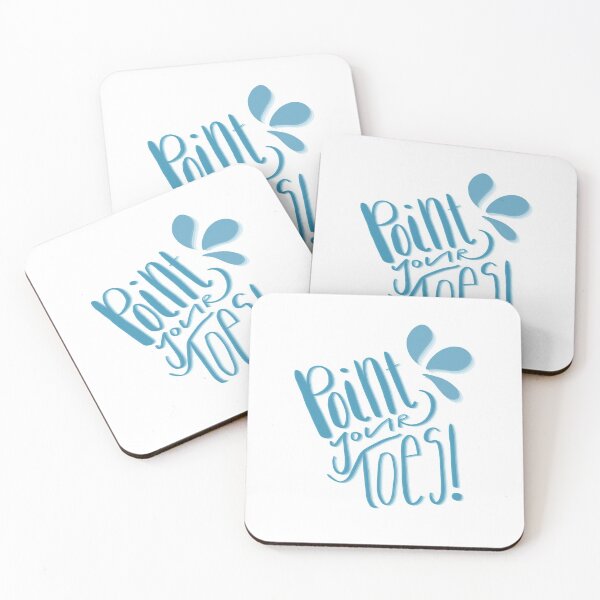 Item preview, Copy of Point your Toes! (in cool tones) designed and sold by Basil Lime.