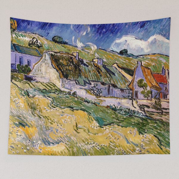 Item preview, Vincent van Gogh, Thatched Houses designed and sold by Pavel Polyansky.