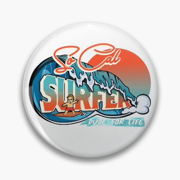 Item preview, So-Cal Surfer Dude for Life designed and sold by AK-design-co.