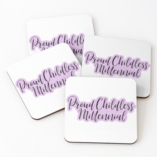 Item preview, Proud Childless Millennial - Purple designed and sold by Ducking Nerd.