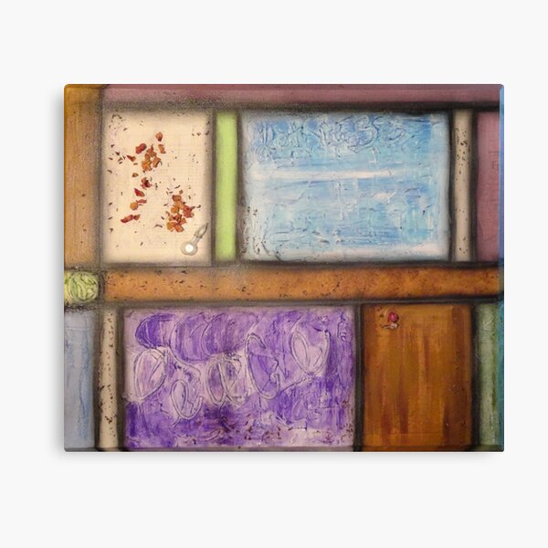 Pastel with vial Canvas Print