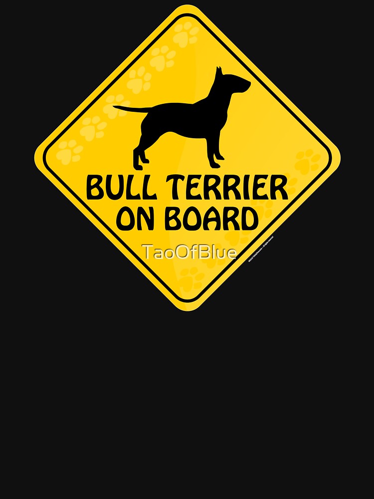 Bull Terrier On Board by TaoOfBlue