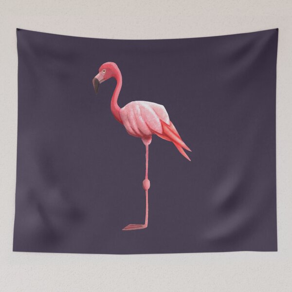 Item preview, flamingo designed and sold by rainetherabbit.