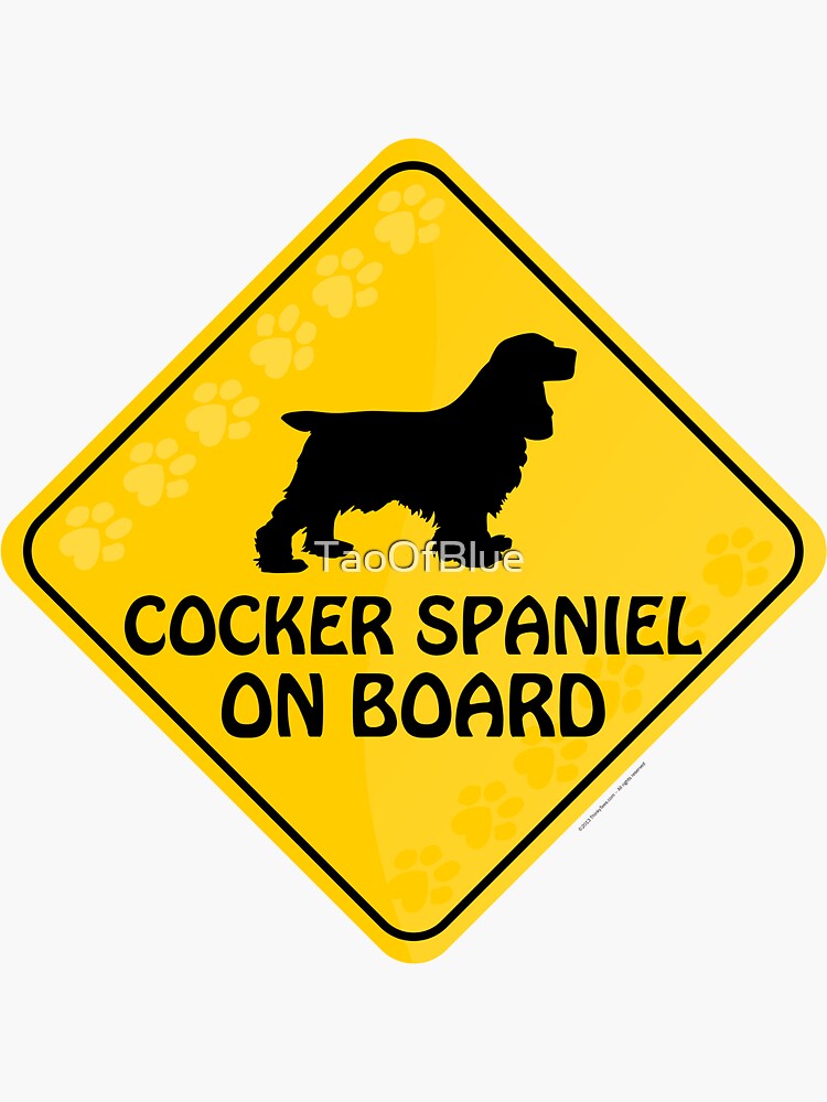 Cocker Spaniel On Board by TaoOfBlue