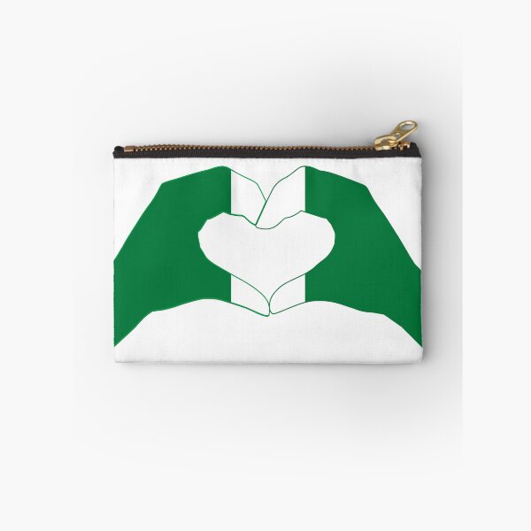 Item preview, We Heart Nigeria Patriot Flag Series designed and sold by Carbon-Fibre Media.