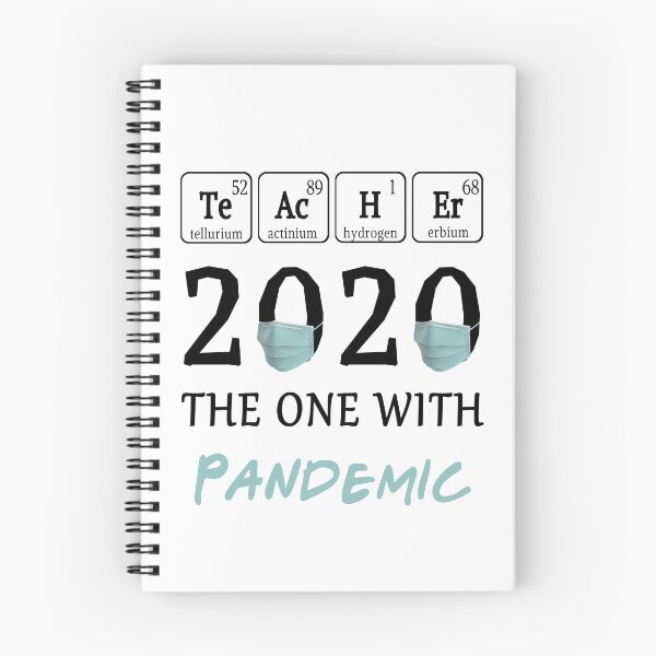 Item preview, Teachers 2020 the one with pandemic Spelled with Periodic Table Elements designed and sold by AnimaLovers.