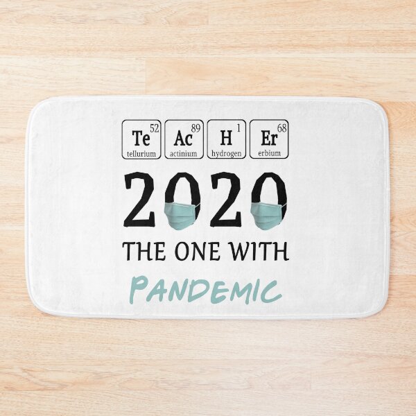 Item preview, Teachers 2020 the one with pandemic Spelled with Periodic Table Elements designed and sold by AnimaLovers.