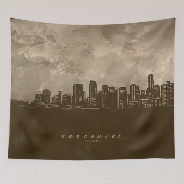 Item preview, vancouver skyline designed and sold by BekimART2.