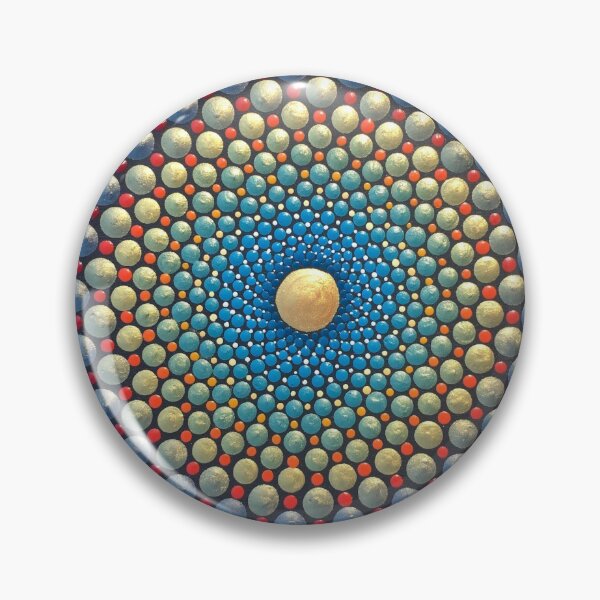 Item preview, Mandala on canvas designed and sold by viodots.