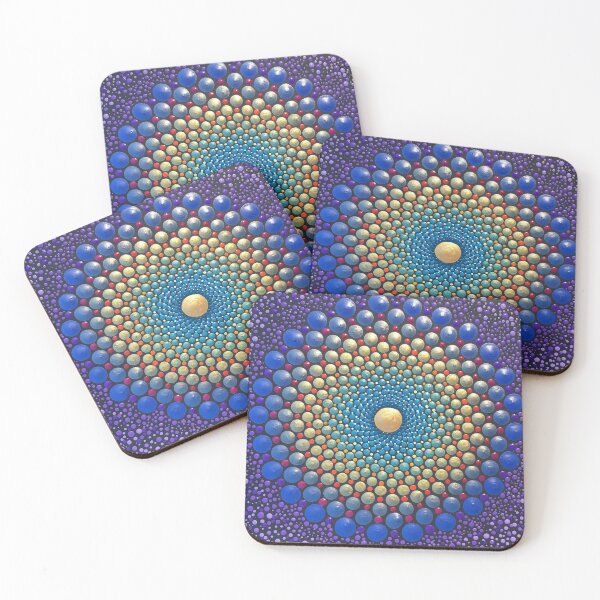 Item preview, Mandala on canvas designed and sold by viodots.