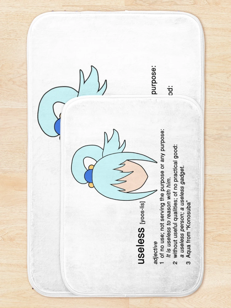 Thumbnail 5 of 6, Bath Mat, Useless Blue Thing - Inverted designed and sold by CCCDesign.