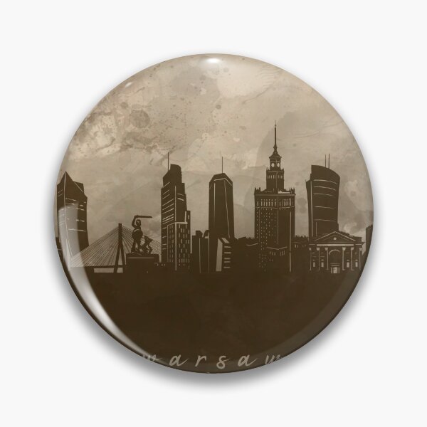 Item preview, warsaw skyline designed and sold by BekimART2.