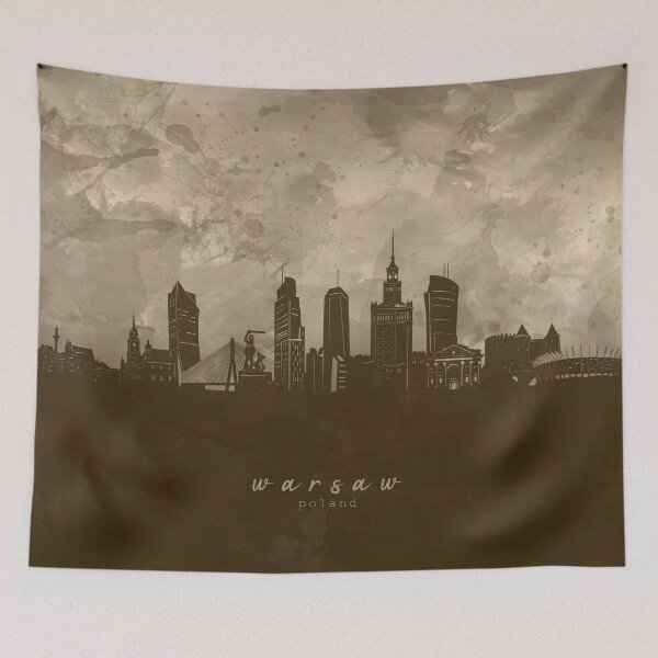 Item preview, warsaw skyline designed and sold by BekimART2.