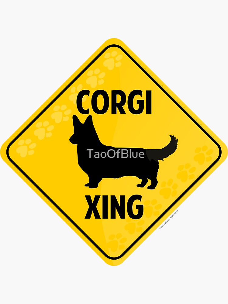 Corgi (Cardigan Welsh) Xing by TaoOfBlue