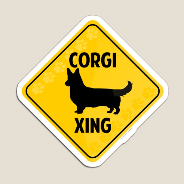 Corgi (Cardigan Welsh) Xing Magnet