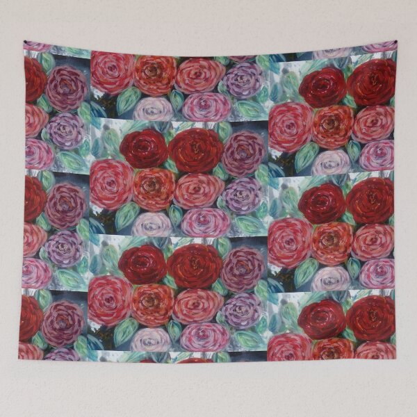 Item preview, Multicolored roses #artistsupportpledge designed and sold by ThereseLyssia.