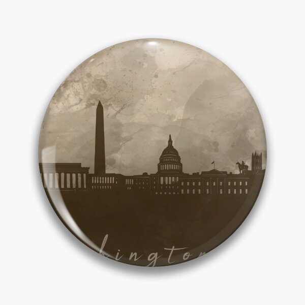 Item preview, washington dc skyline designed and sold by BekimART2.