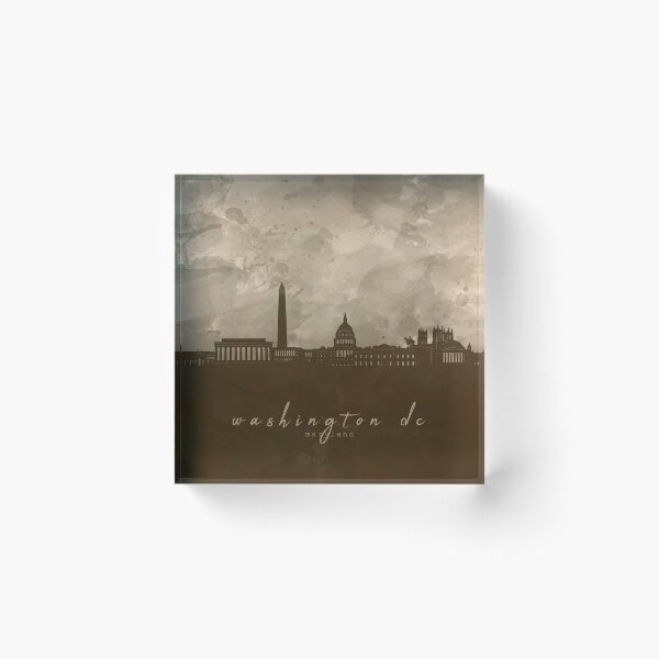 Item preview, washington dc skyline designed and sold by BekimART2.