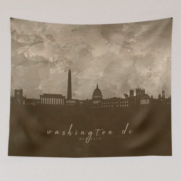 Item preview, washington dc skyline designed and sold by BekimART2.