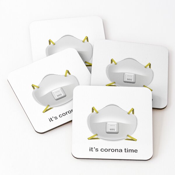 Item preview, it's corona time and N95 mask designed and sold by leafcreate.